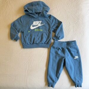 Nike Toddler Sweater Hoodie & Jogger Set - 2T